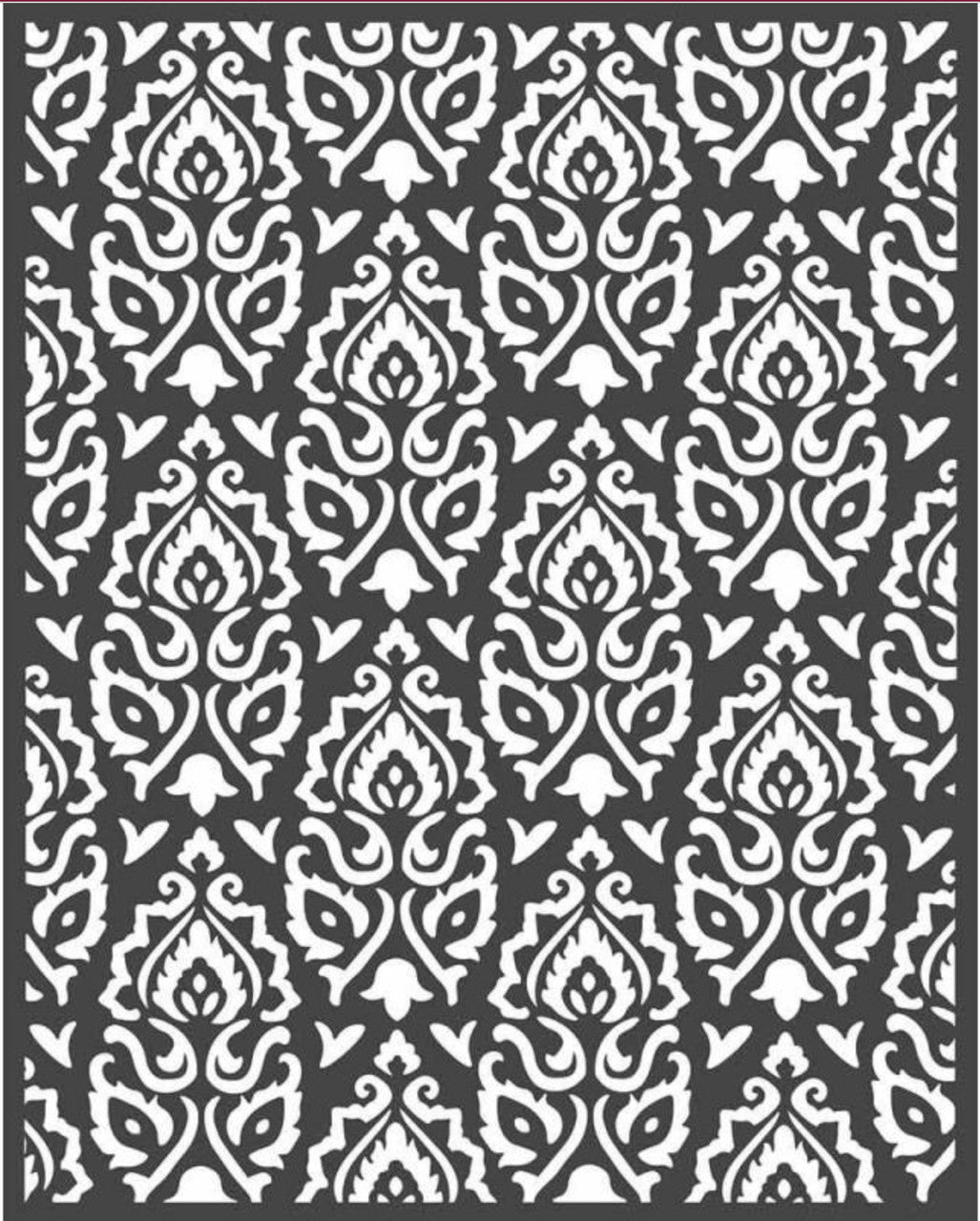 Stamperia Thick Stencil Winter Tales Texture 2